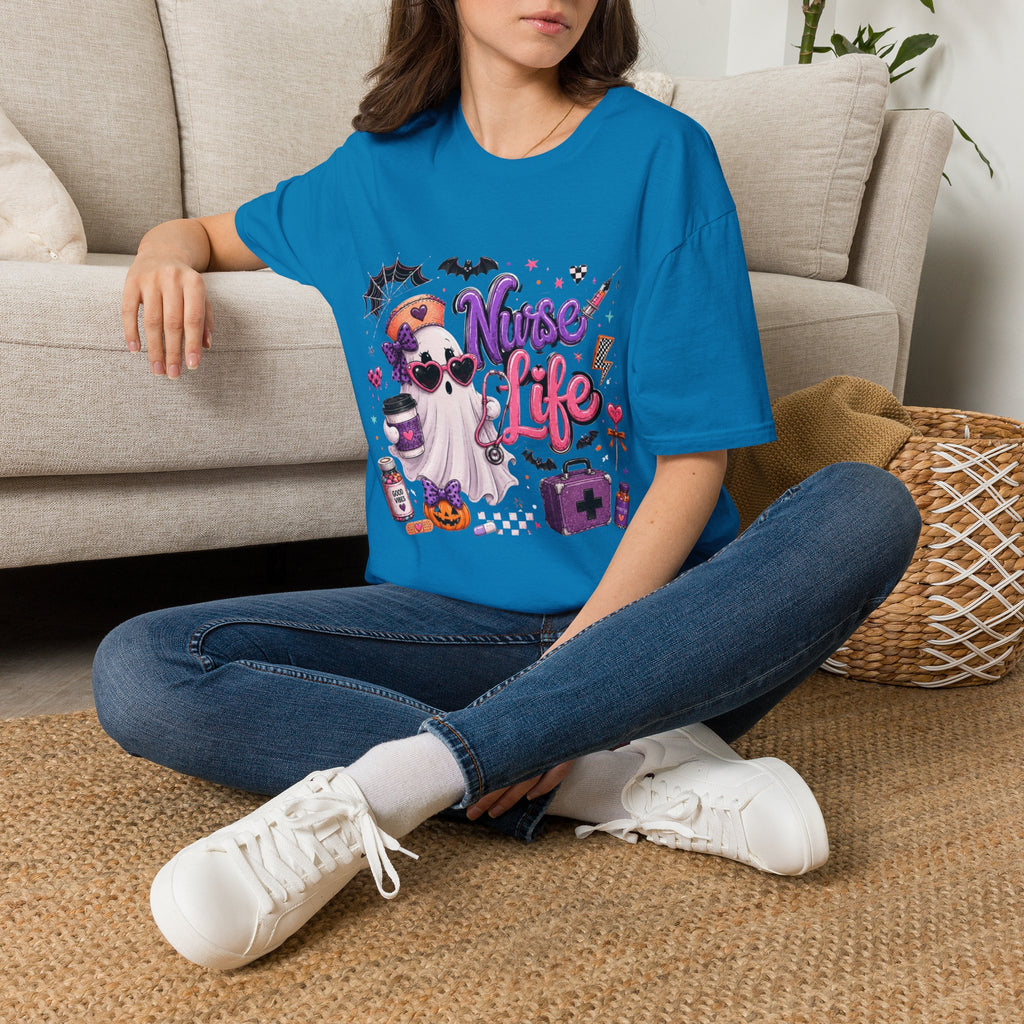 Nurse Life Halloween T-Shirt — Cute Spooky Nurse Graphic Tee