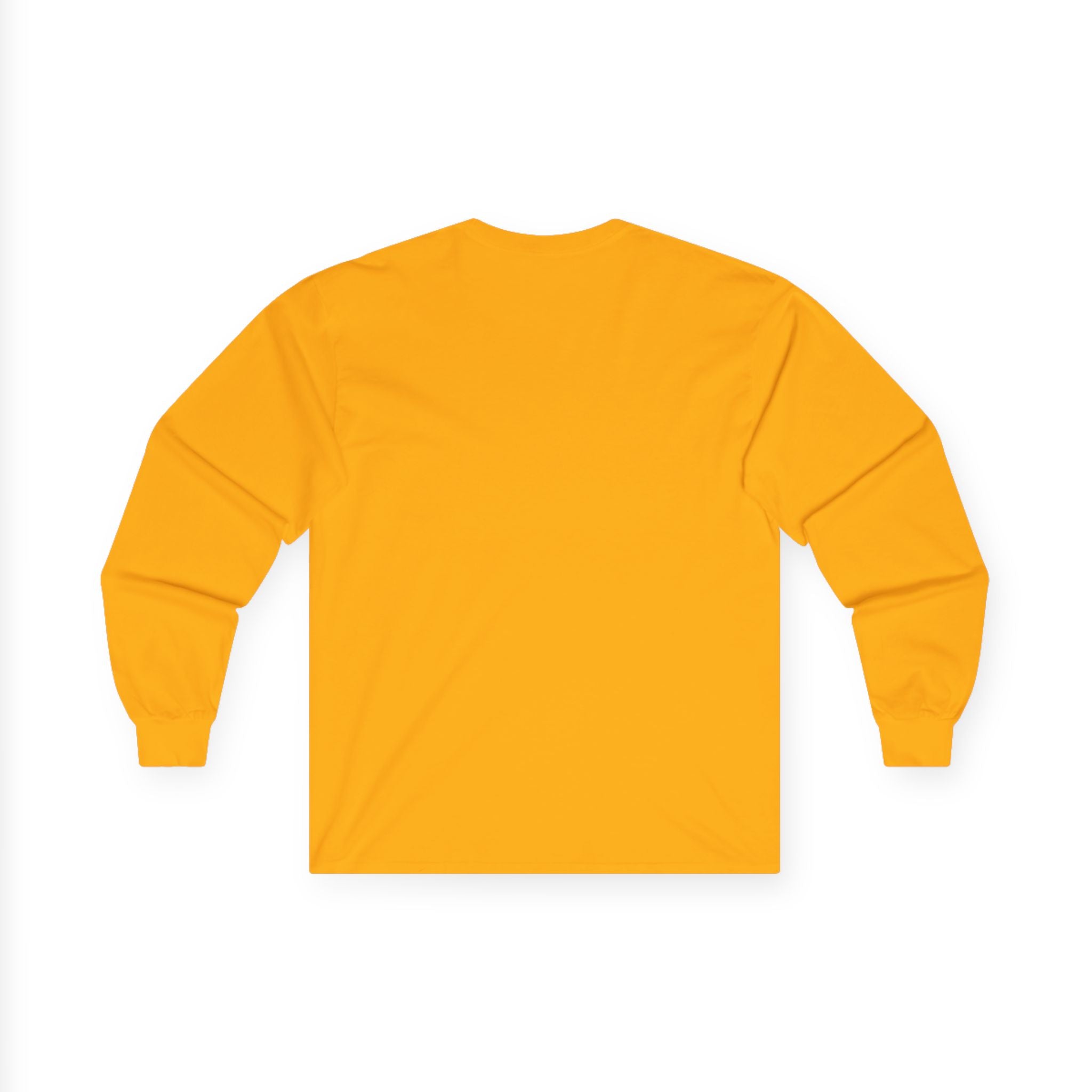 Halloween Long Sleeve Tee — "No Tricks Just Treats" Graphic Shirt