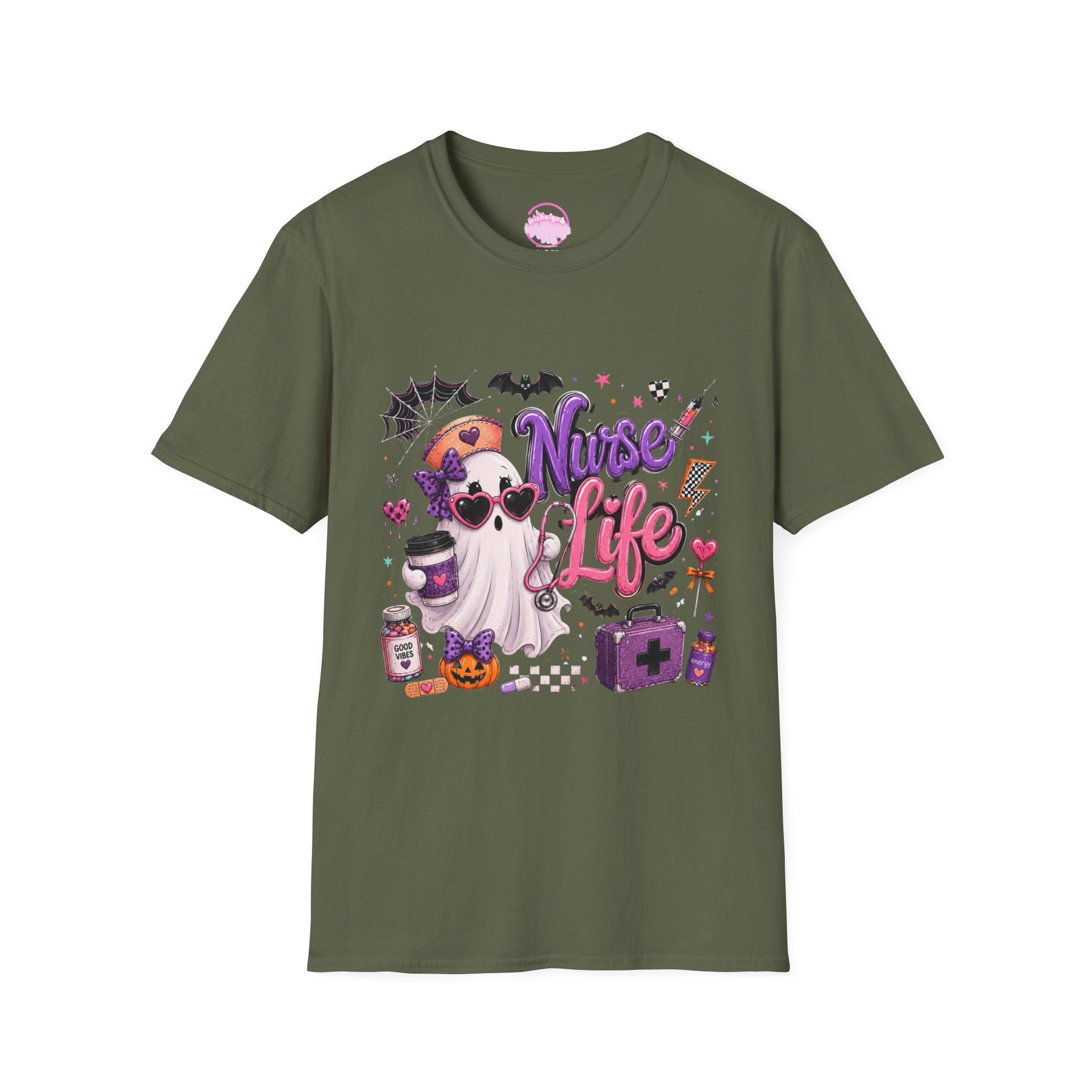 Nurse Life Halloween T-Shirt — Cute Spooky Nurse Graphic Tee