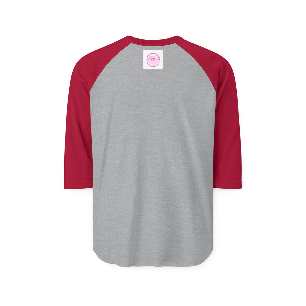 She Is Worthy Raglan Shirt – Empowerment Baseball Tee with Red Bows