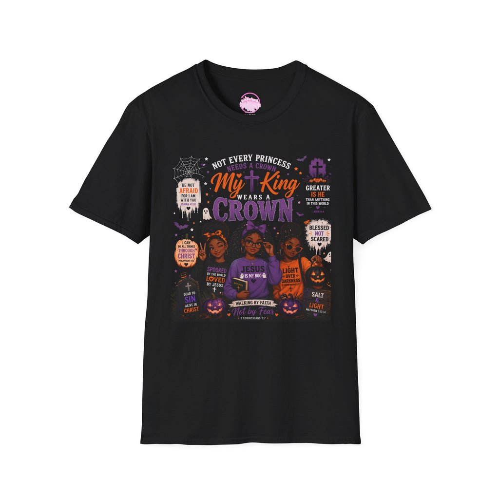 My King Crown T-Shirt — Christian Faith Graphic Tee for Women