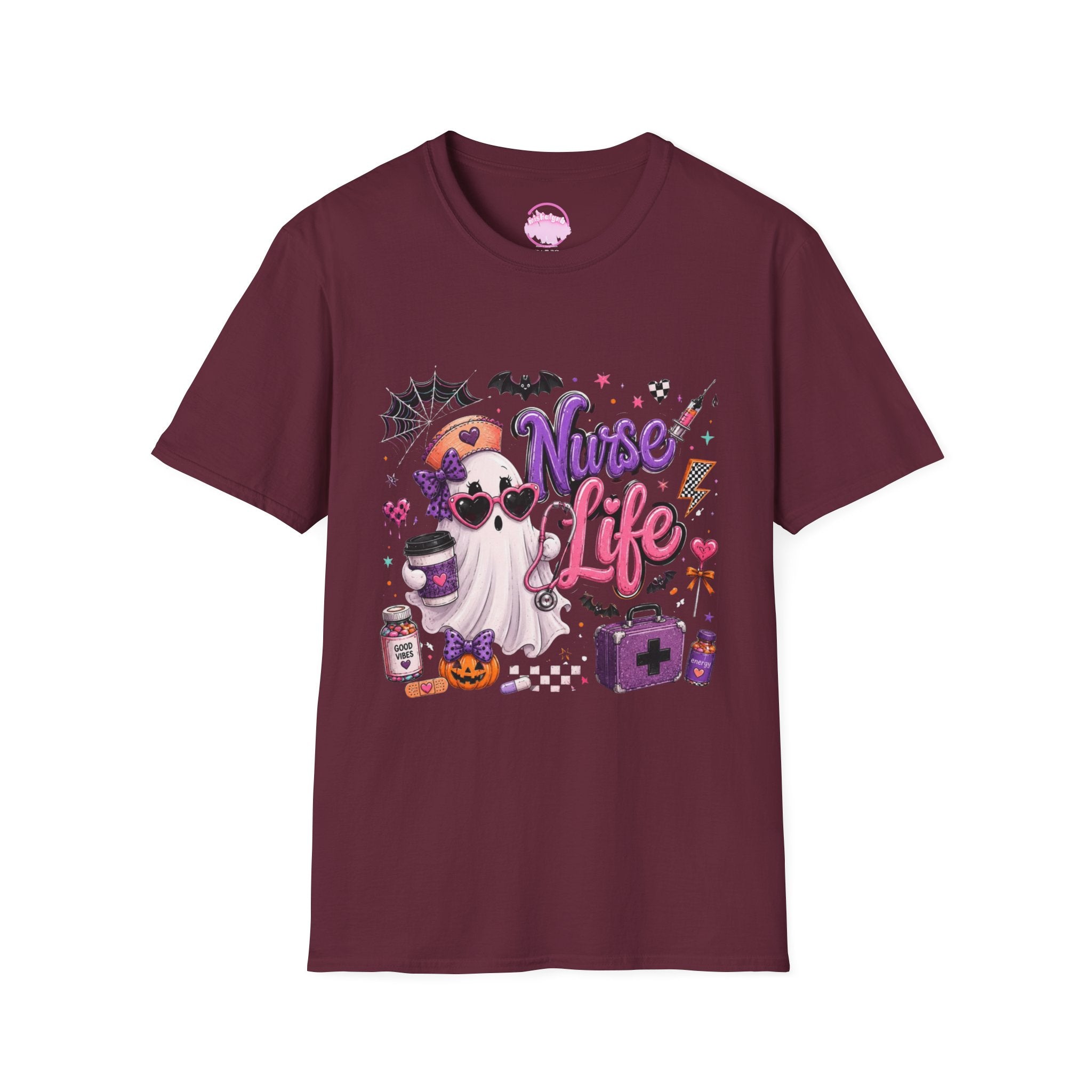 Nurse Life Halloween T-Shirt — Cute Spooky Nurse Graphic Tee