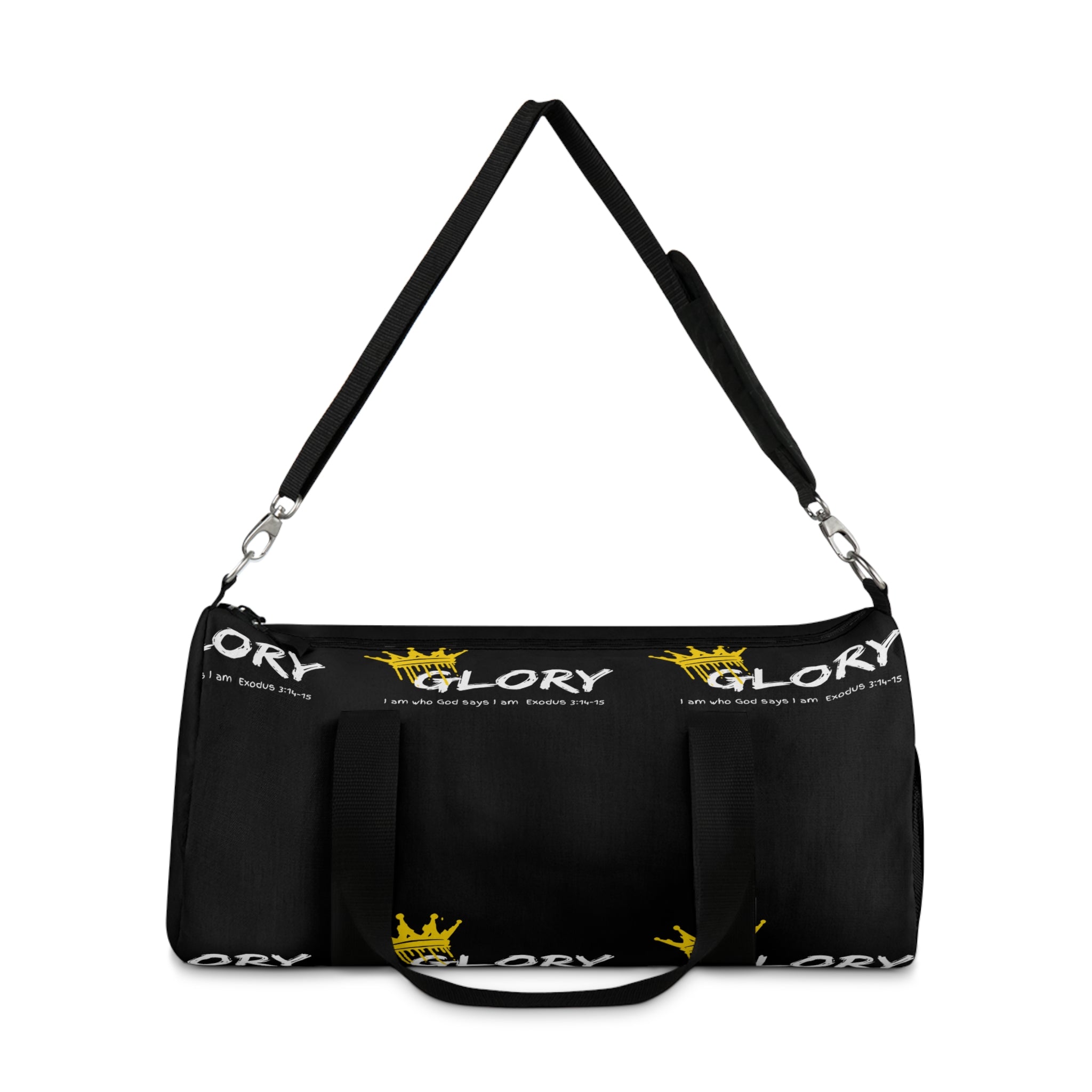 Royal Crown Duffel Bag | Travel Tote, Gym Bag, Weekend Getaway, Sports Equipment, Stylish Luggage