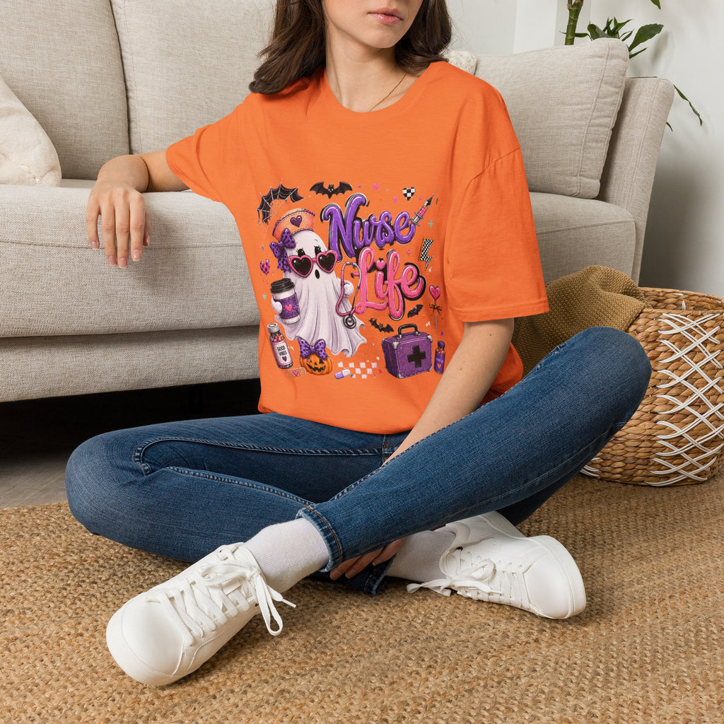 Nurse Life Halloween T-Shirt — Cute Spooky Nurse Graphic Tee