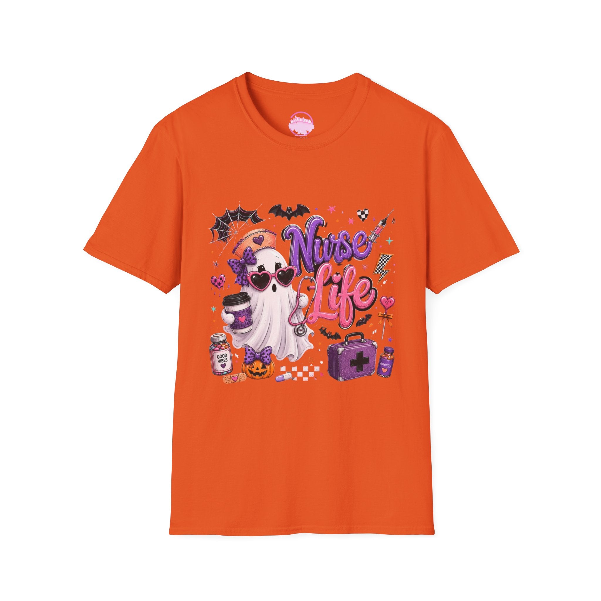 Nurse Life Halloween T-Shirt — Cute Spooky Nurse Graphic Tee