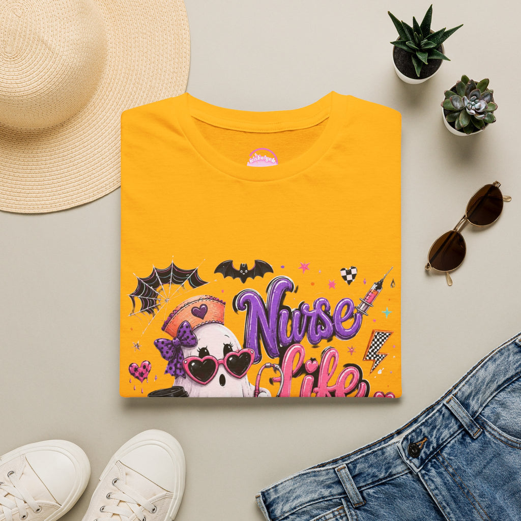 Nurse Life Halloween T-Shirt — Cute Spooky Nurse Graphic Tee