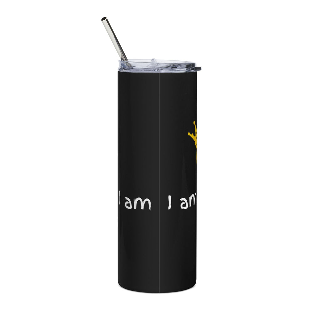 Glory Stainless Steel Tumbler 20oz — 'GLORY I am who God says' Christian Travel Cup (Exodus 3:14)