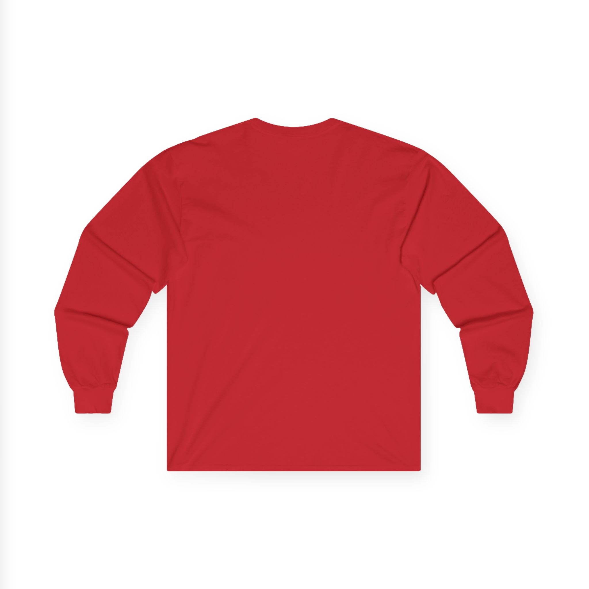 Halloween Long Sleeve Tee — "No Tricks Just Treats" Graphic Shirt