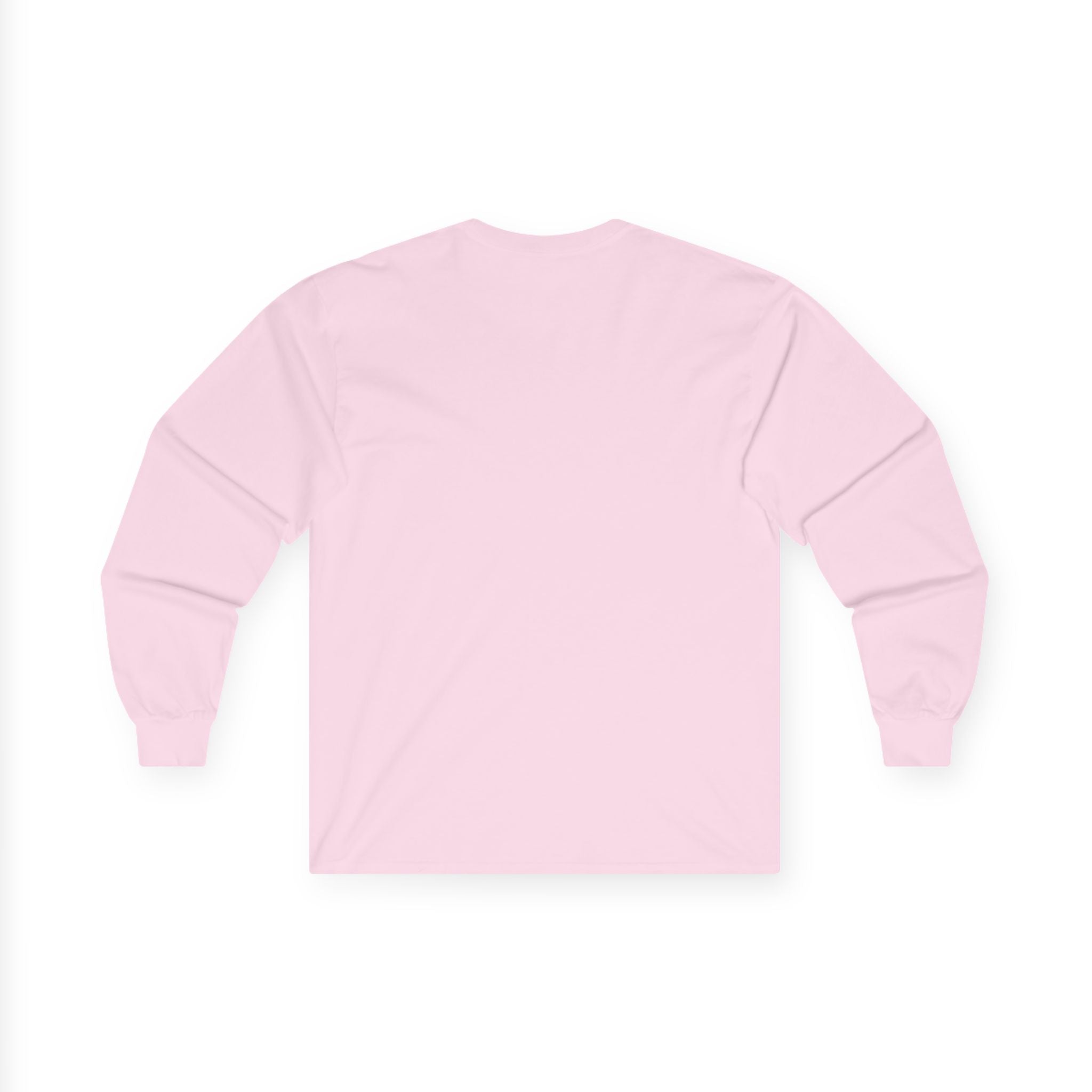 Halloween Long Sleeve Tee — "No Tricks Just Treats" Graphic Shirt