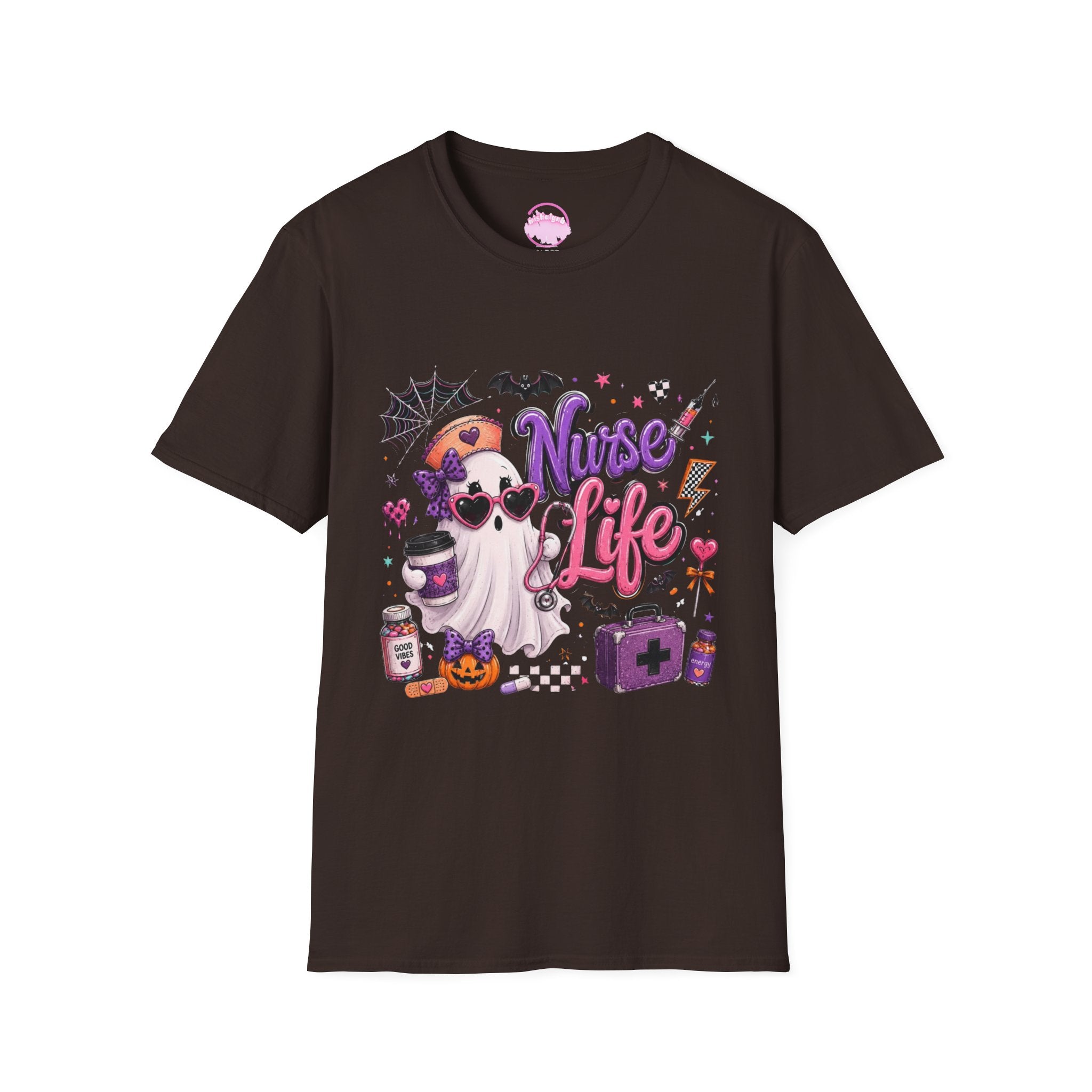 Nurse Life Halloween T-Shirt — Cute Spooky Nurse Graphic Tee