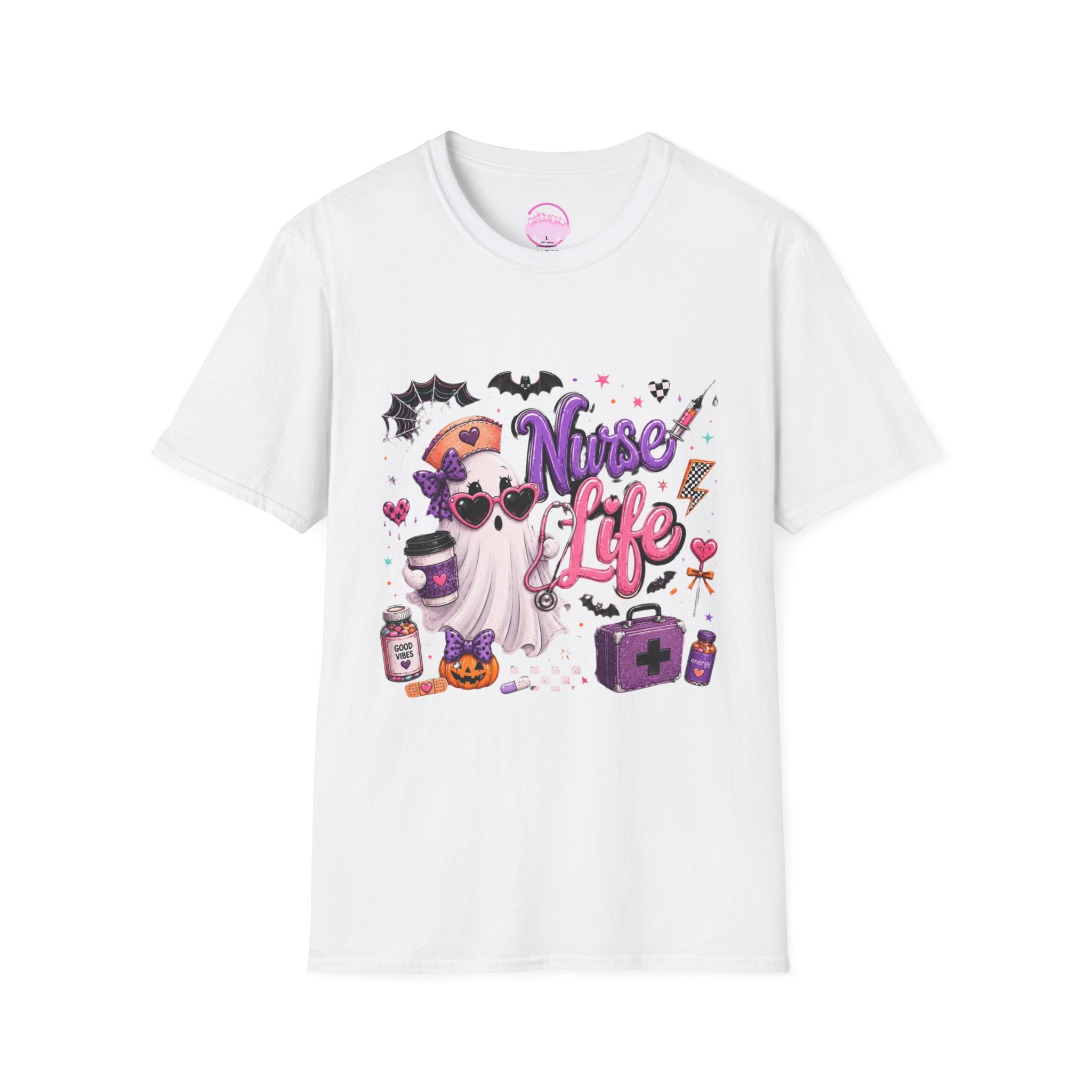 Nurse Life Halloween T-Shirt — Cute Spooky Nurse Graphic Tee