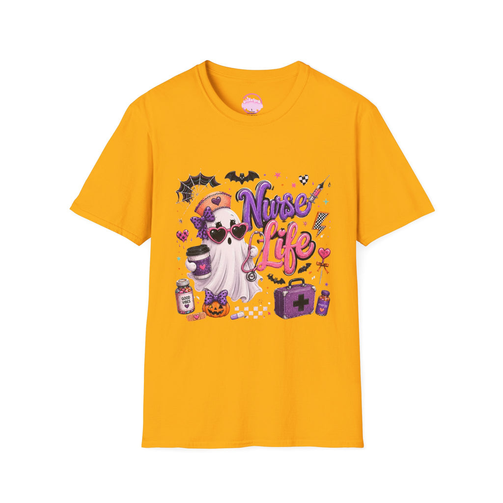 Nurse Life Halloween T-Shirt — Cute Spooky Nurse Graphic Tee