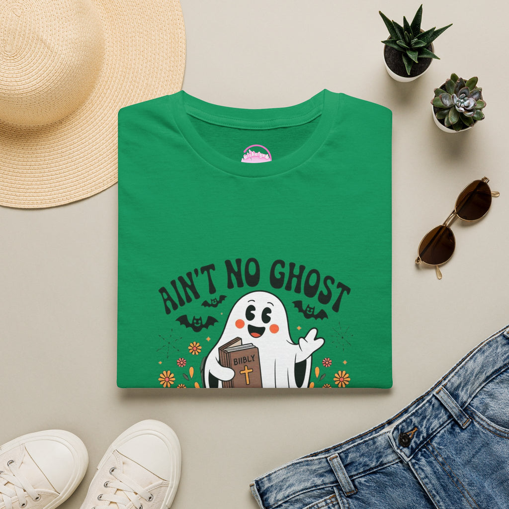 Ain't No Ghost T-Shirt – Cute Christian Halloween Ghost Tee