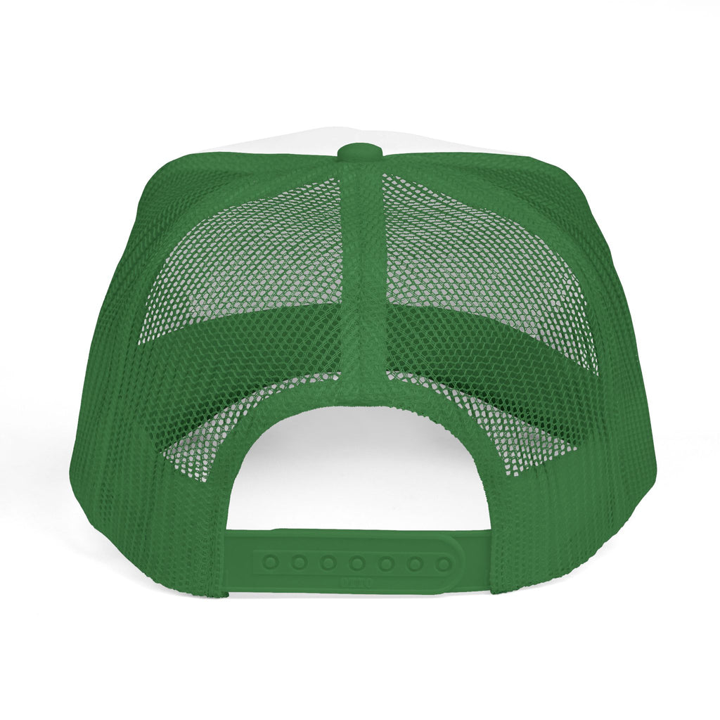 Glory Crown Trucker Cap — "I Am the God Says I Am" Exodus 3:14-15 Christian Hat
