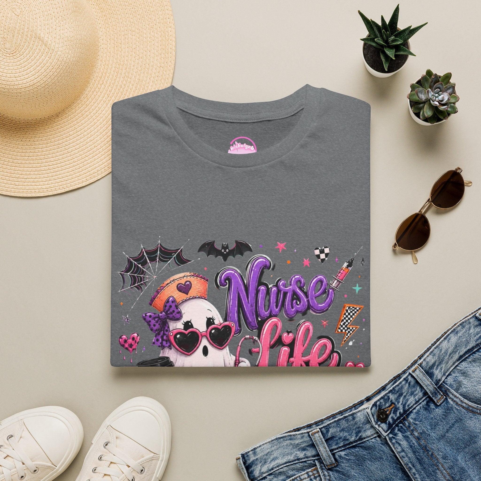 Nurse Life Halloween T-Shirt — Cute Spooky Nurse Graphic Tee