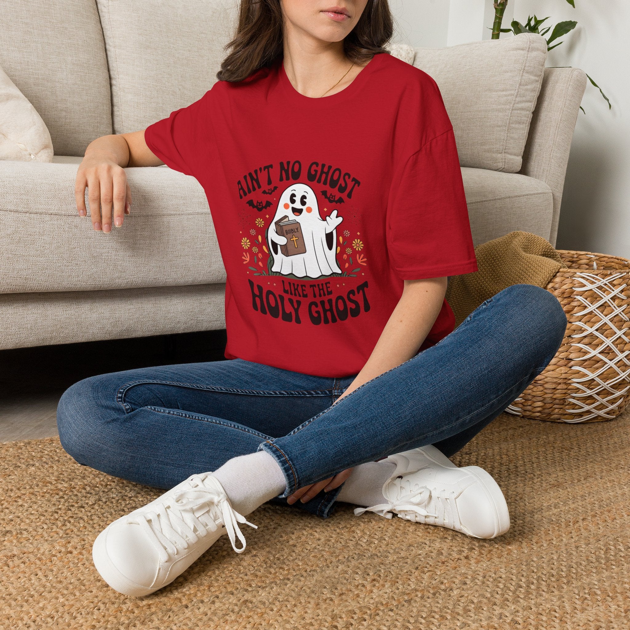 Ain't No Ghost T-Shirt – Cute Christian Halloween Ghost Tee