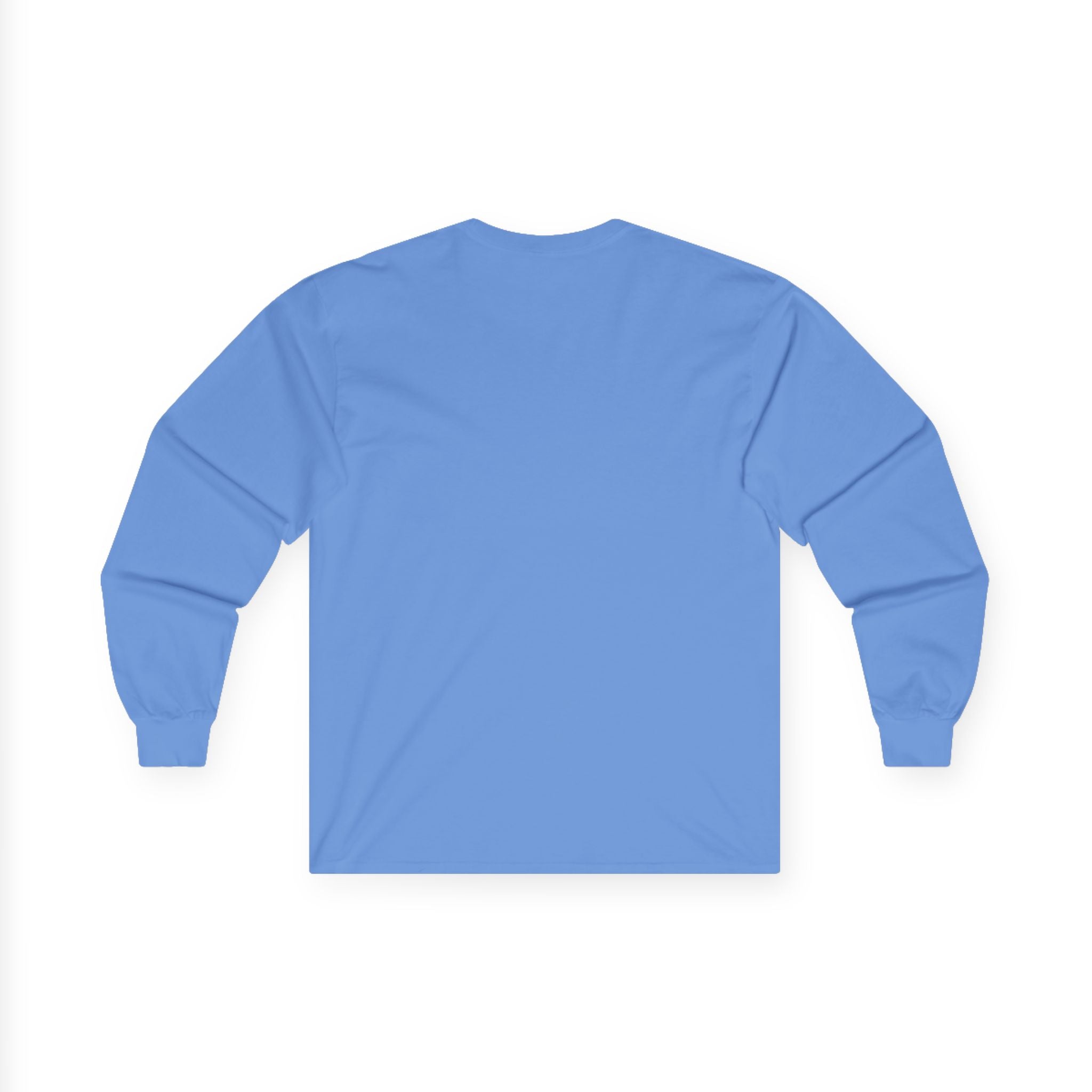 Halloween Long Sleeve Tee — "No Tricks Just Treats" Graphic Shirt