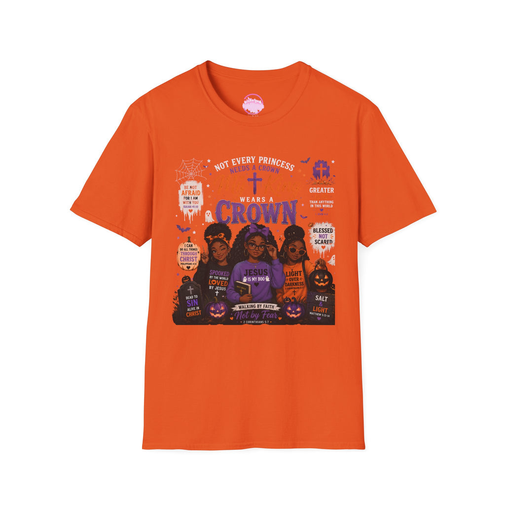 My King Crown T-Shirt — Christian Faith Graphic Tee for Women