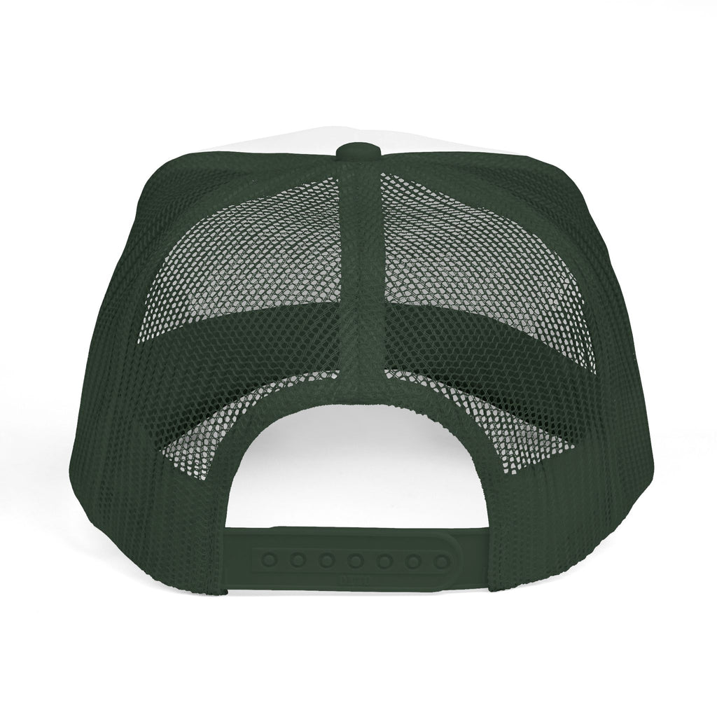Glory Crown Trucker Cap — "I Am the God Says I Am" Exodus 3:14-15 Christian Hat