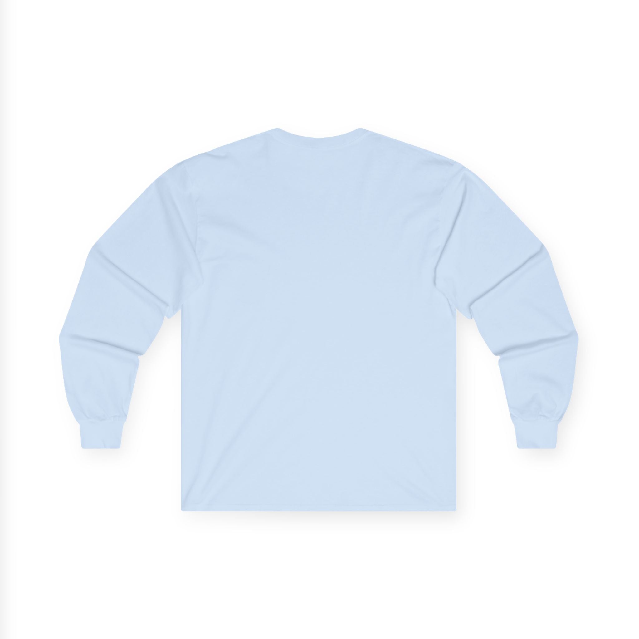 Halloween Long Sleeve Tee — "No Tricks Just Treats" Graphic Shirt