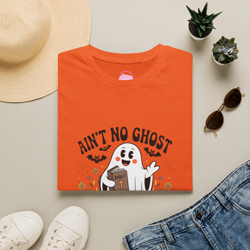 Ain't No Ghost T-Shirt – Cute Christian Halloween Ghost Tee