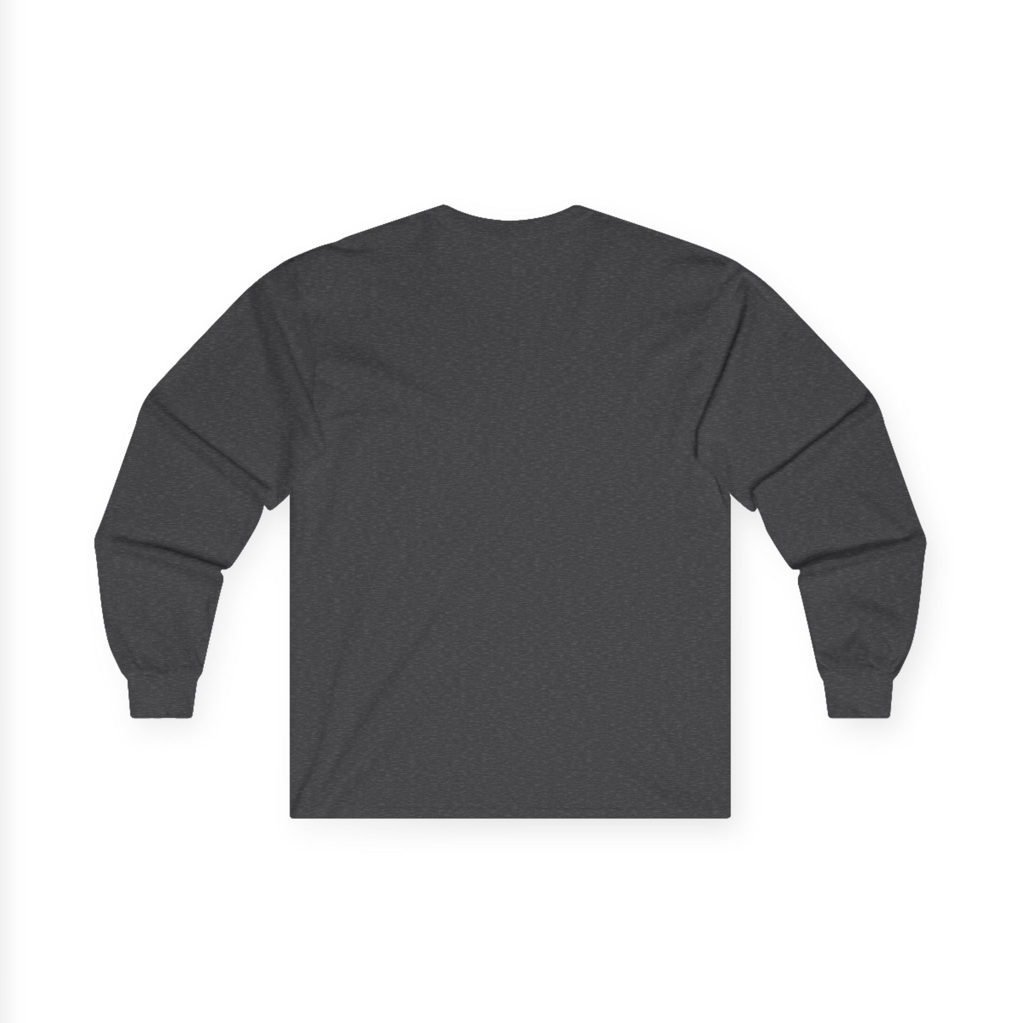 Halloween Long Sleeve Tee — "No Tricks Just Treats" Graphic Shirt