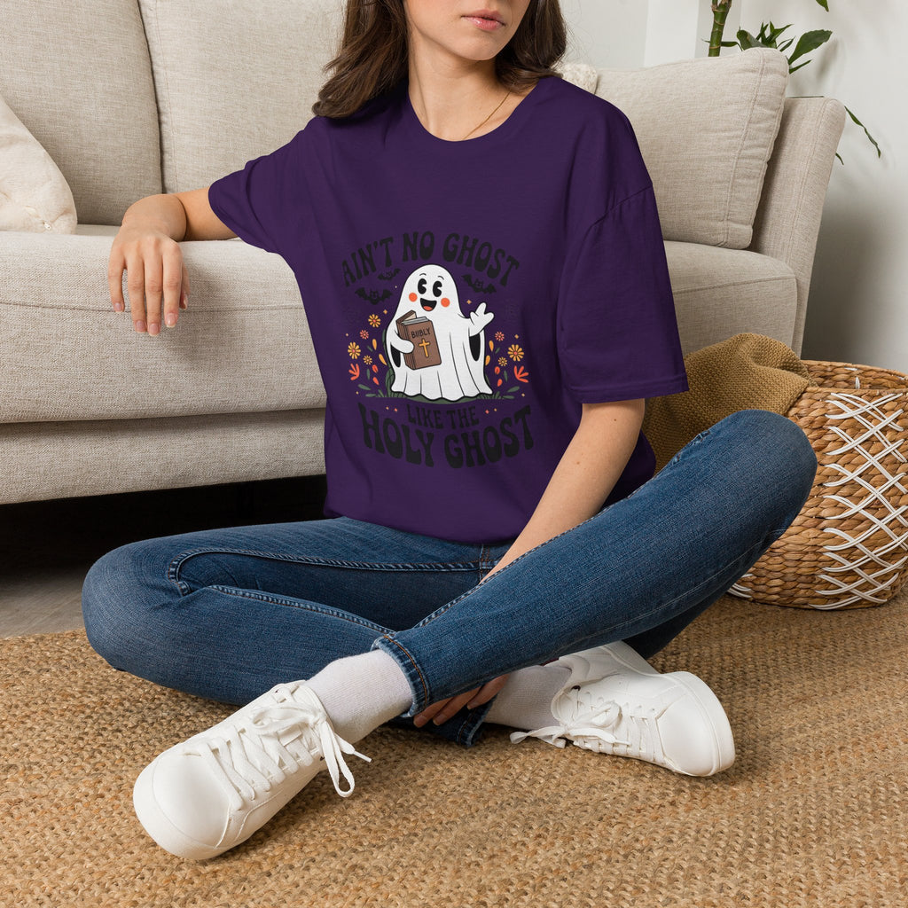 Ain't No Ghost T-Shirt – Cute Christian Halloween Ghost Tee