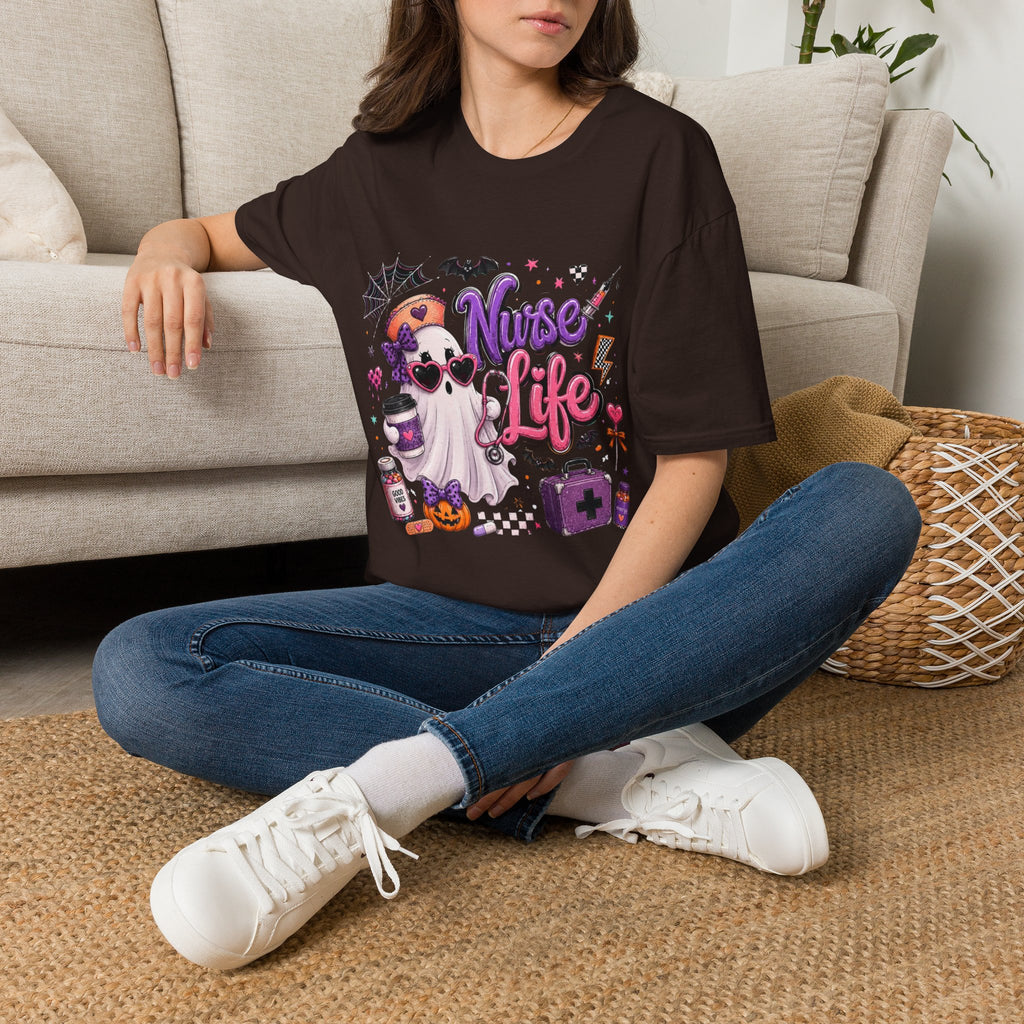 Nurse Life Halloween T-Shirt — Cute Spooky Nurse Graphic Tee