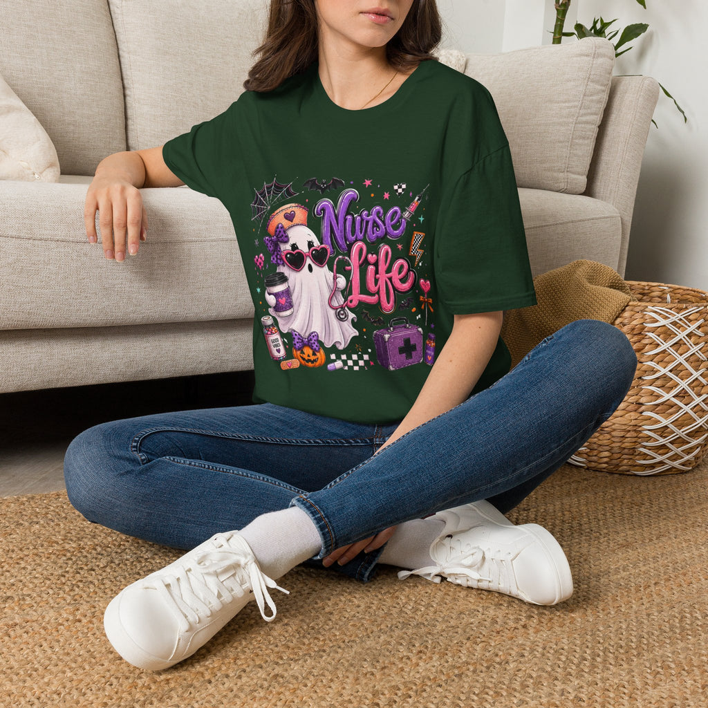 Nurse Life Halloween T-Shirt — Cute Spooky Nurse Graphic Tee