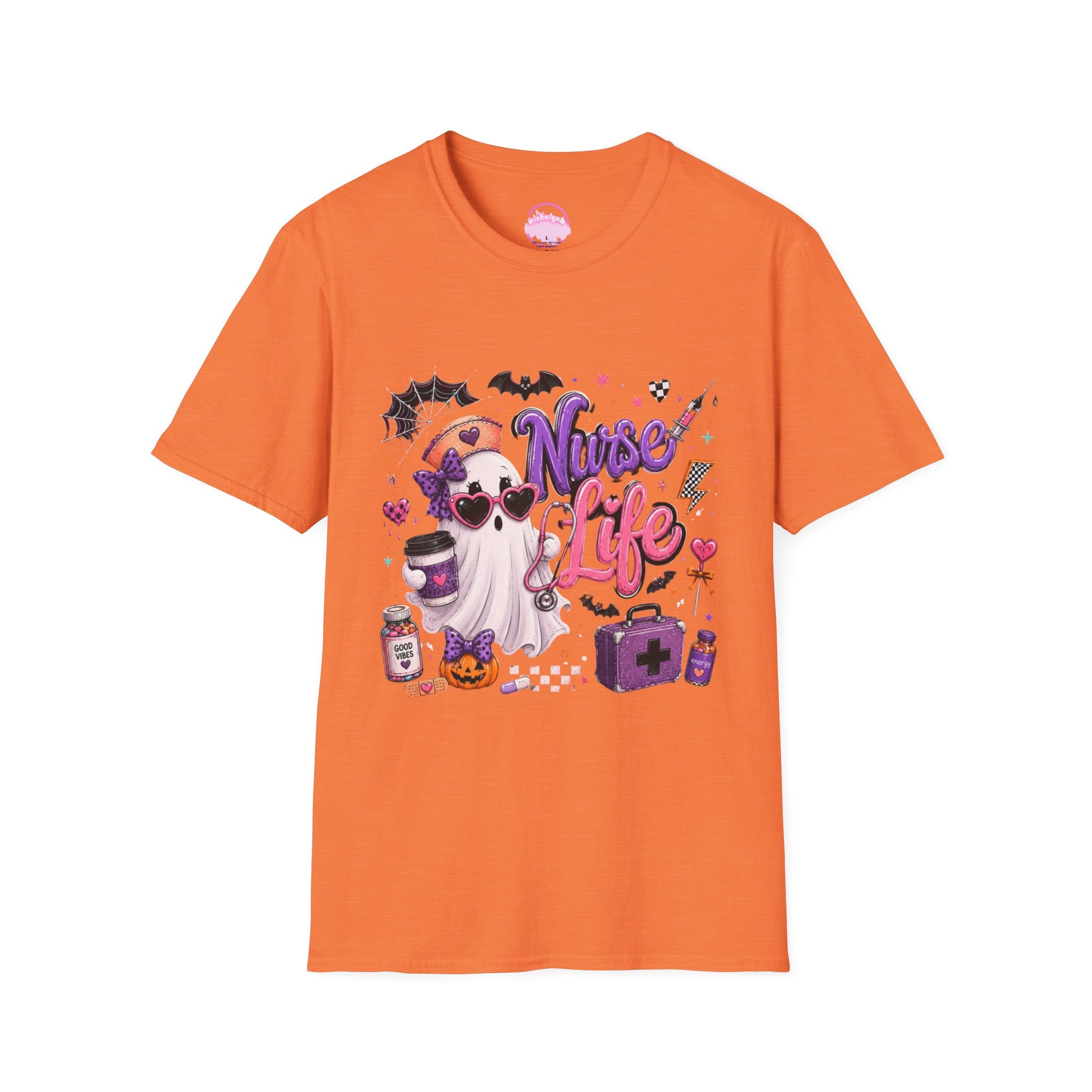 Nurse Life Halloween T-Shirt — Cute Spooky Nurse Graphic Tee