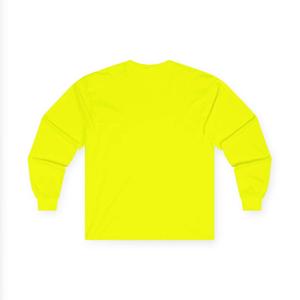 Halloween Long Sleeve Tee — "No Tricks Just Treats" Graphic Shirt