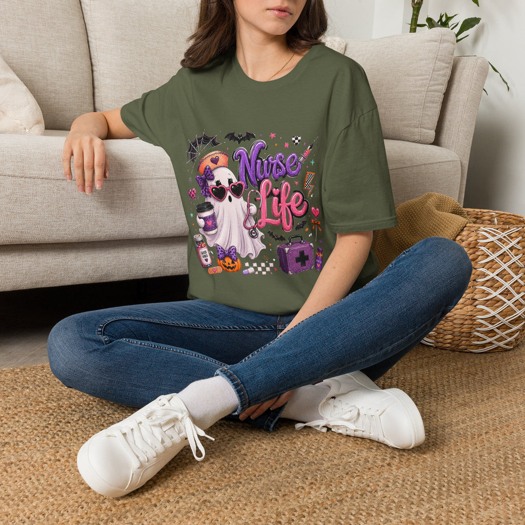 Nurse Life Halloween T-Shirt — Cute Spooky Nurse Graphic Tee