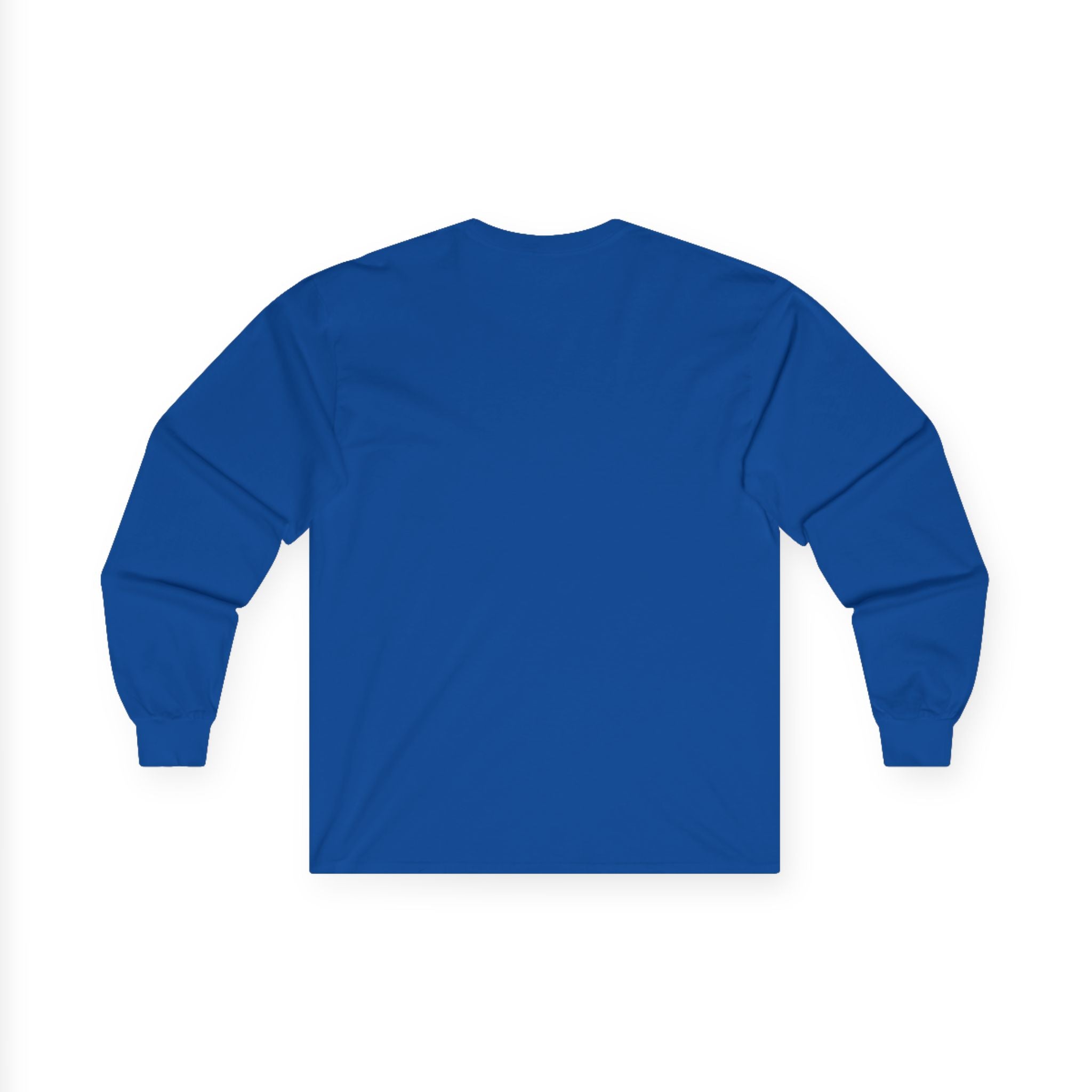 Halloween Long Sleeve Tee — "No Tricks Just Treats" Graphic Shirt