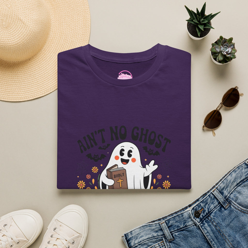 Ain't No Ghost T-Shirt – Cute Christian Halloween Ghost Tee