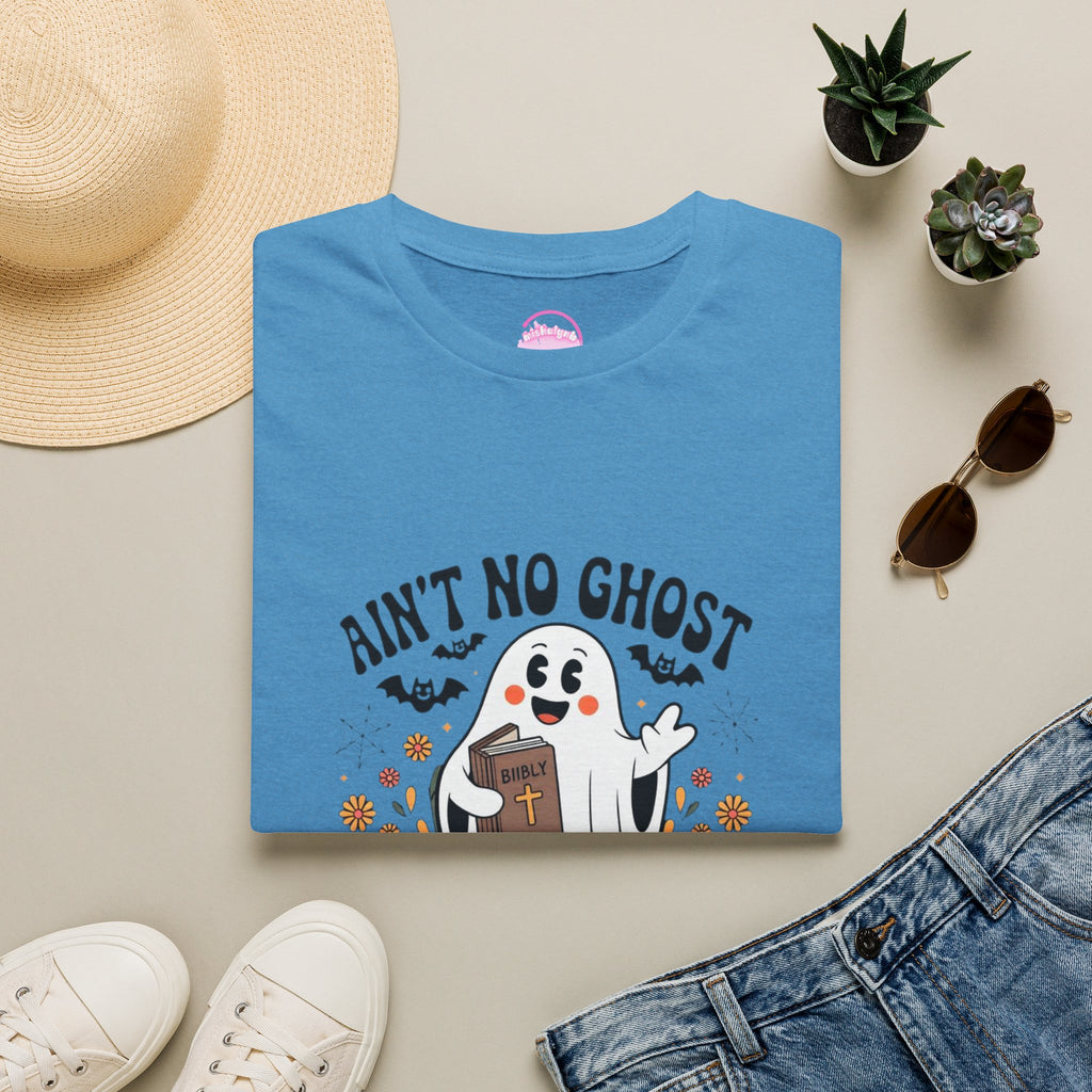 Ain't No Ghost T-Shirt – Cute Christian Halloween Ghost Tee