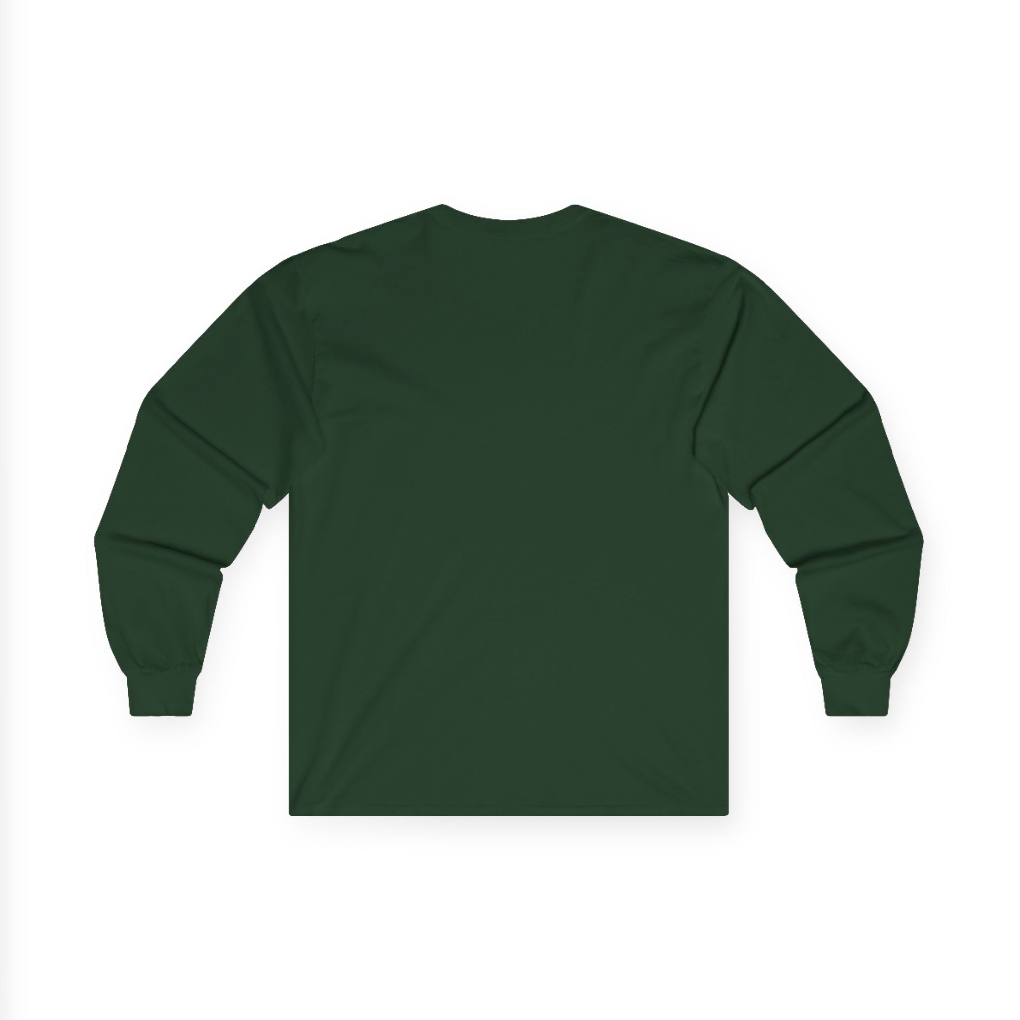 Halloween Long Sleeve Tee — "No Tricks Just Treats" Graphic Shirt