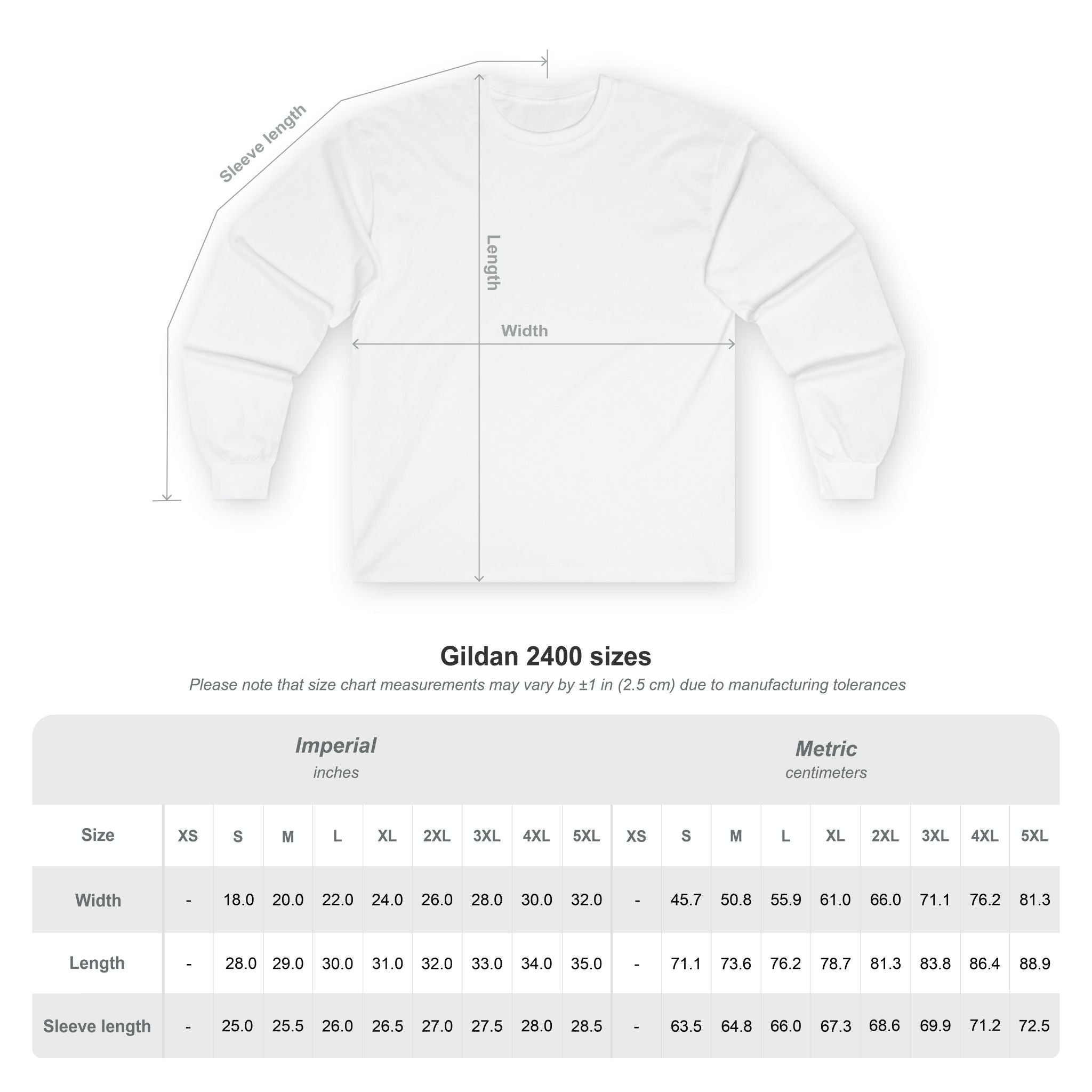Glory Crown Long Sleeve Tee — "I am who God says I am" (Exodus 3:14-15)
