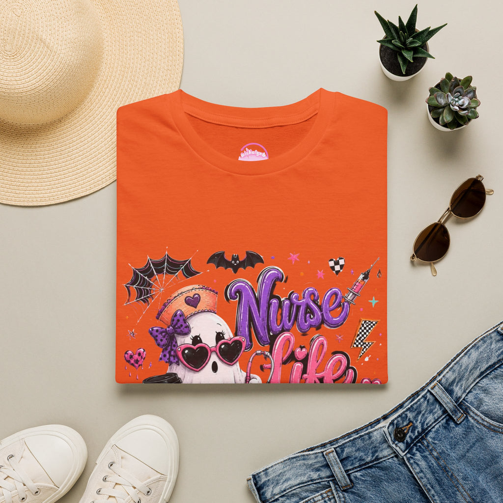 Nurse Life Halloween T-Shirt — Cute Spooky Nurse Graphic Tee