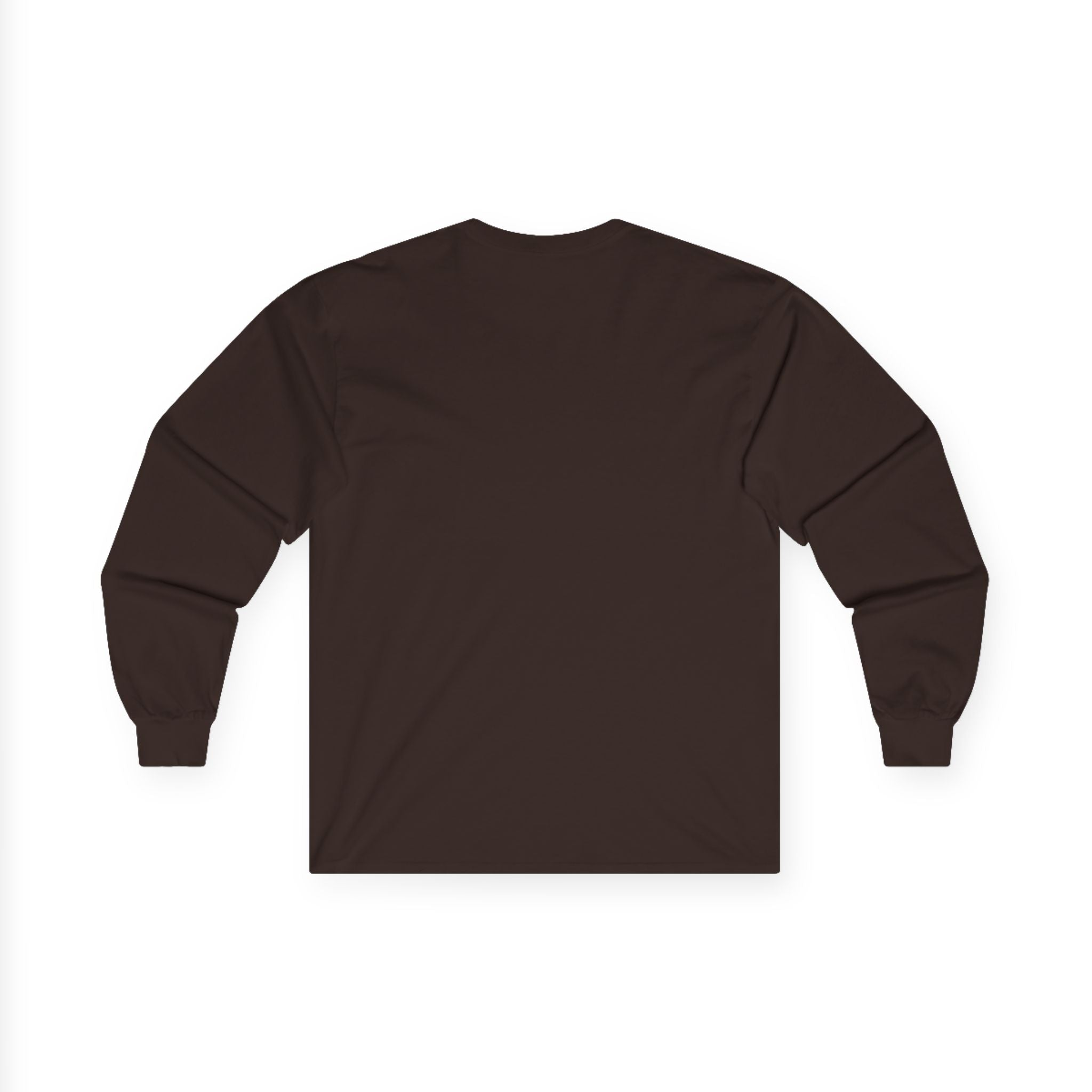 Halloween Long Sleeve Tee — "No Tricks Just Treats" Graphic Shirt