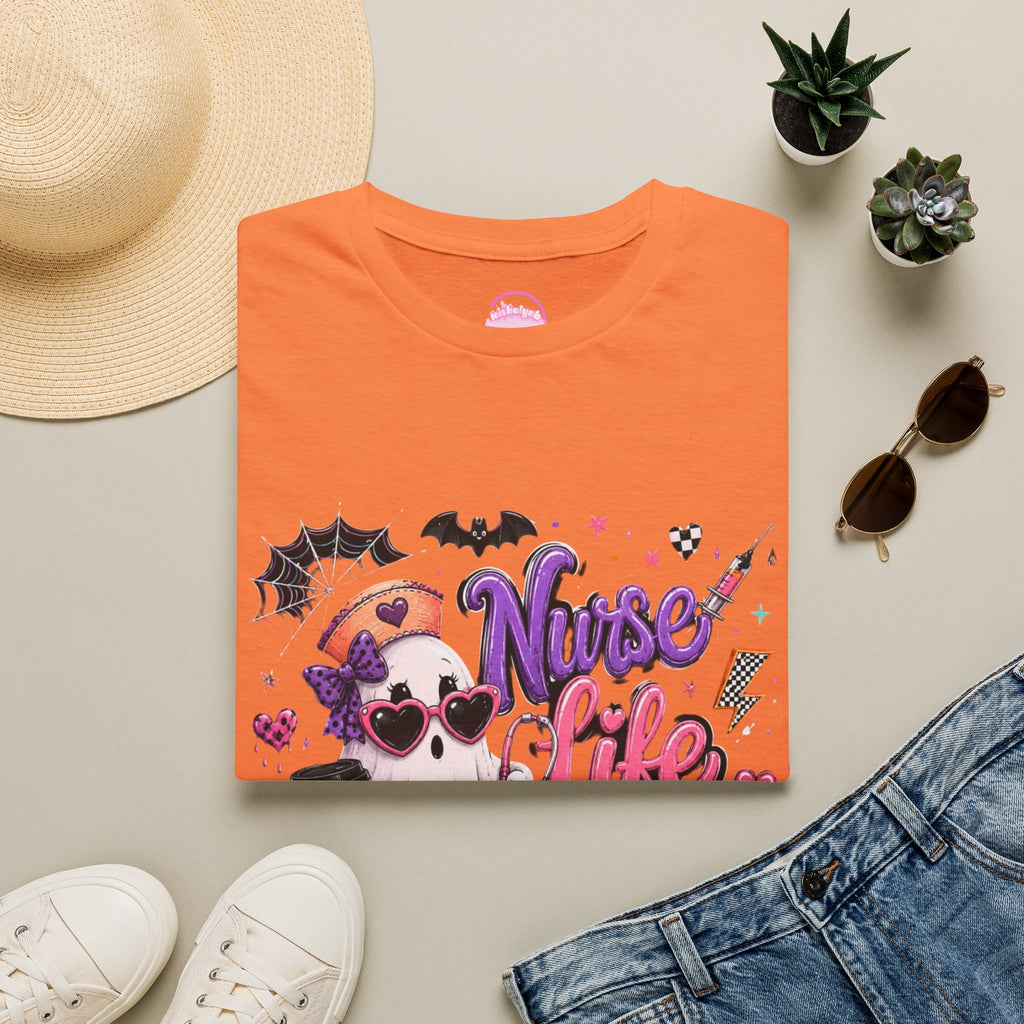 Nurse Life Halloween T-Shirt — Cute Spooky Nurse Graphic Tee