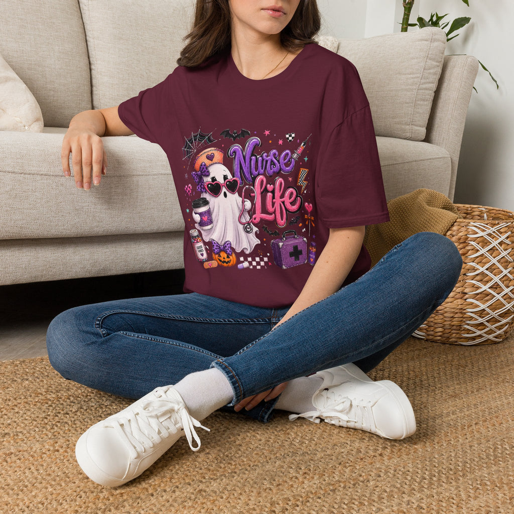 Nurse Life Halloween T-Shirt — Cute Spooky Nurse Graphic Tee