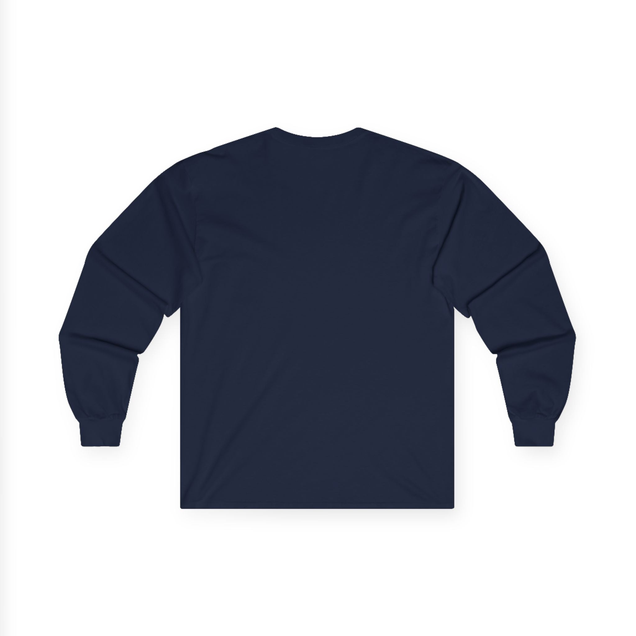 Halloween Long Sleeve Tee — "No Tricks Just Treats" Graphic Shirt